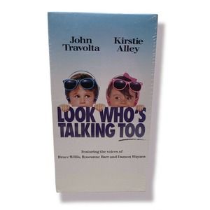 Look Whos Talking Too VHS 1991 Travolta Factory Sealed NEW